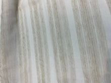  P Kaufmann Linen Beige Heaven Sheer Stripe Fabric By The Yard