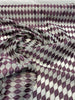 Purple Rain Embroidered Sheer Drapery Fabric By The Yard