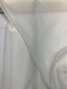 Off-White Sheer Voile 120'' Wide Drapery Fabric By The Yard
