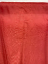 Red Sheer Voile 120'' Wide Drapery Fabric By The Yard