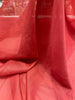 Red Sheer Voile 120'' Wide Drapery Fabric By The Yard