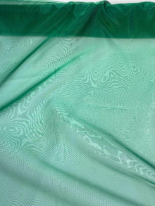  French Green 120 Inch Organza Double Width  Fabric By The yard