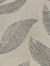 Valiant Dillon Natural Taupe Embroidered Crewel Fabric By The Yard