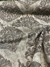 Swavelle Burano Mushroom Taupe Chenille Upholstery Fabric By The Yard
