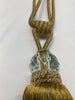 Gold Crystal Tassel Tieback