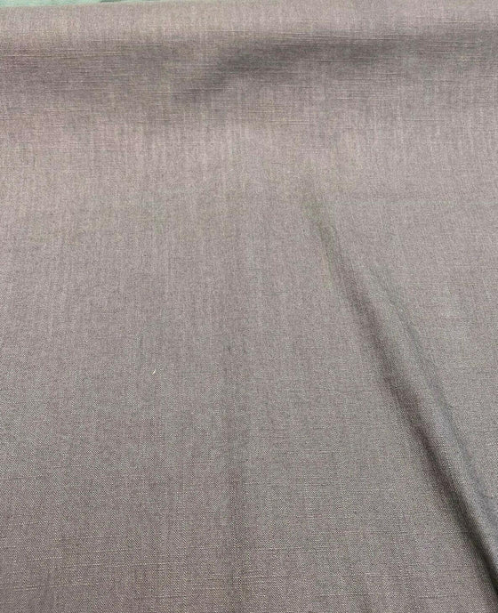 P/K Lifestyles Multi-Purpose Decor Graphite Gray Shore Linen Look Fabric by the yard