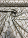 P Kaufmann ZOCALO PLAZA Latte latticework Drapery bedding Fabric by the yard 57''