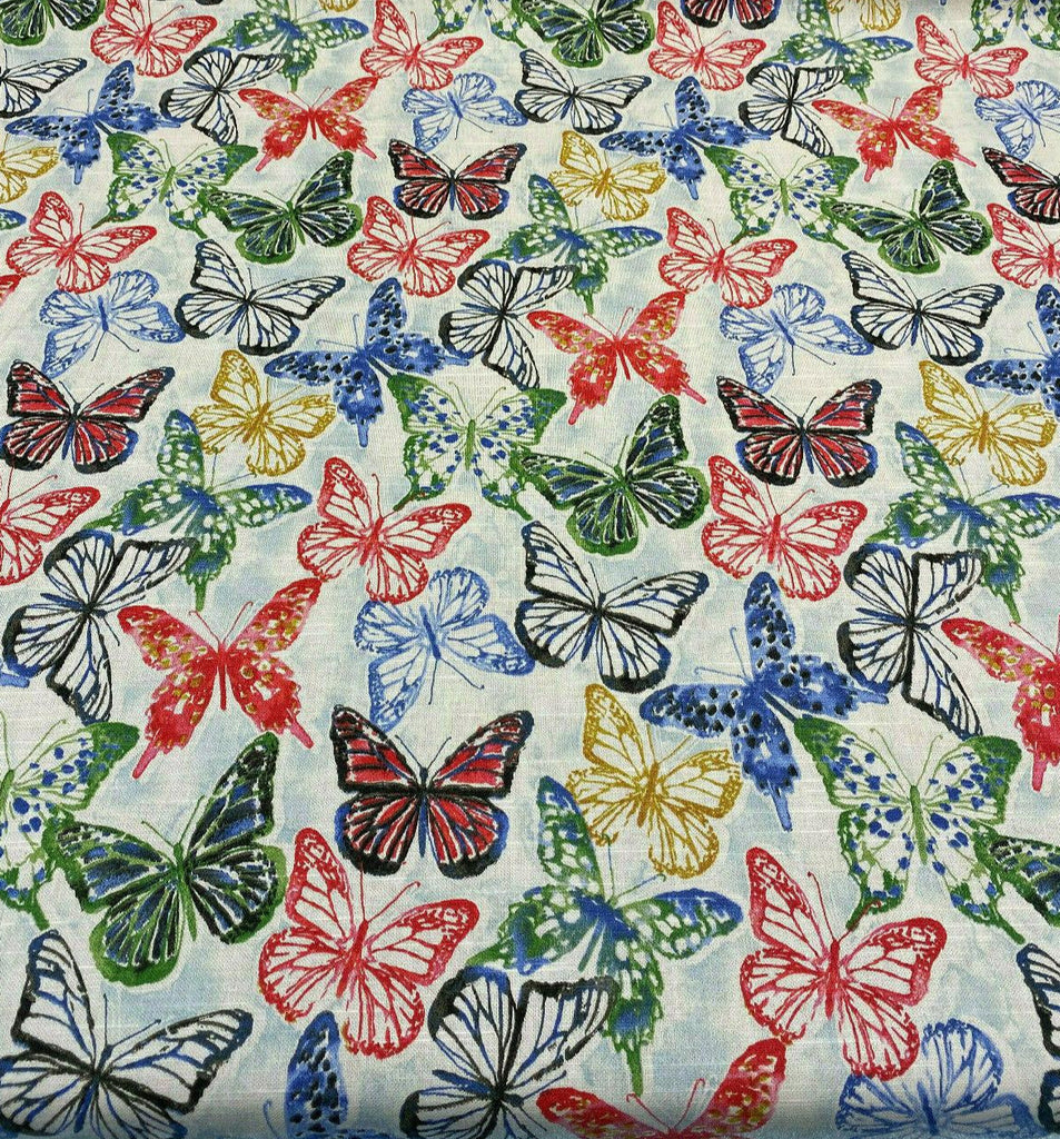 Kelly Ripa Home Social Butterfly Petunia Fabric By the Yard
