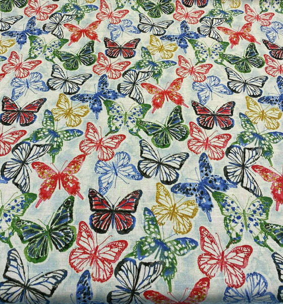 Kelly Ripa Home Social Butterfly Petunia Fabric By the Yard