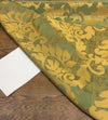 Fabricut Green Gold Jacobean Reversible Drapery Fabric By the yard 56''