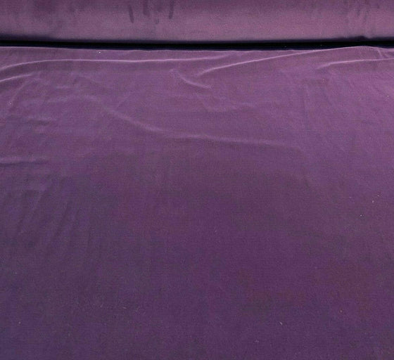 Charisma Velvet Velour Iris Purple IFR 25 oz Fabric by the yard