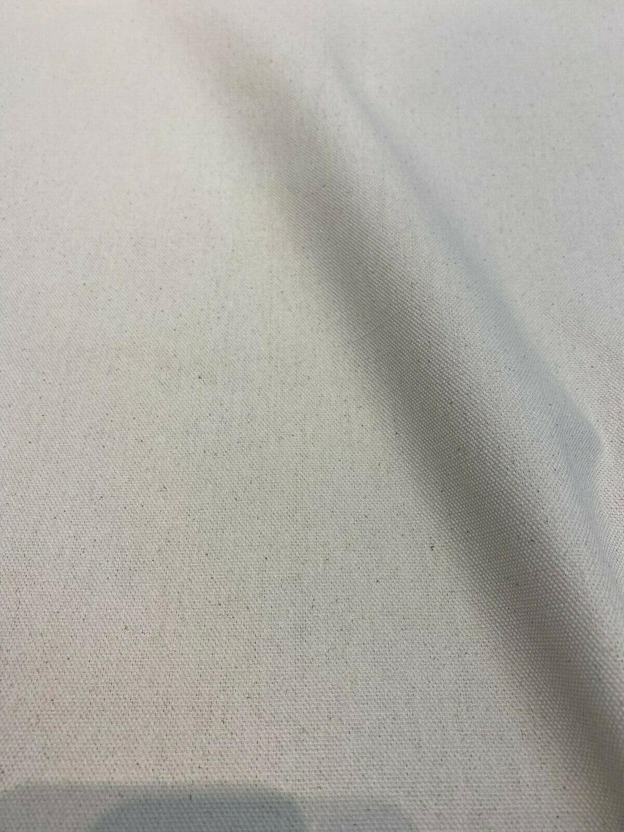 10 oz Natural Beige Unbleached Cotton Duck 64 Inch Canvas Fabric ...