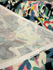 Waverly Multicolored Geometric Spray Paint Zinnia Fabric By the Yard