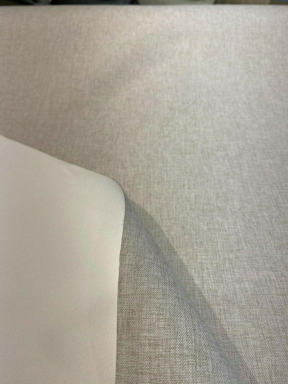 Ivory Linen Blackout 54 inch Fabric By the yard no light passes through