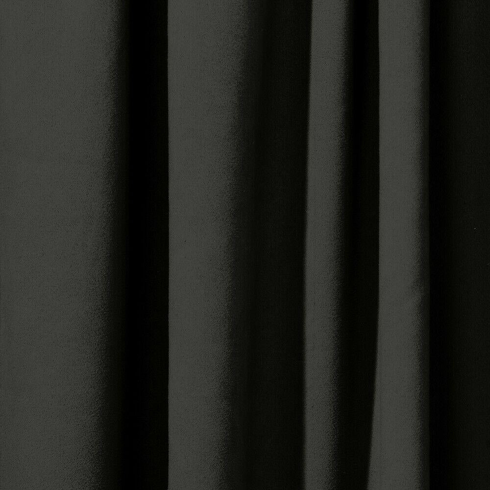 Rose Brand Black Encore Synthetic Velour 15 Oz. Opaque Fabric by the Yard -   Denmark