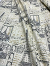 PK Lifestyles Amour Putty Paris Tower Fabric By the Yard