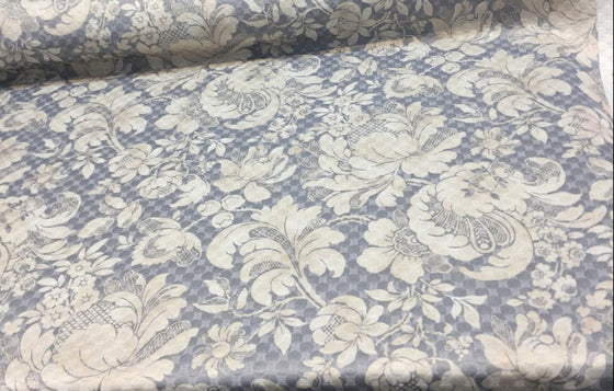 PK Waverly Distinctly Damask Shale Multipurpose Quilted Fabric by the yard