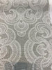 Waverly Northern Lights Pebble Gray White Fabric By The Yard