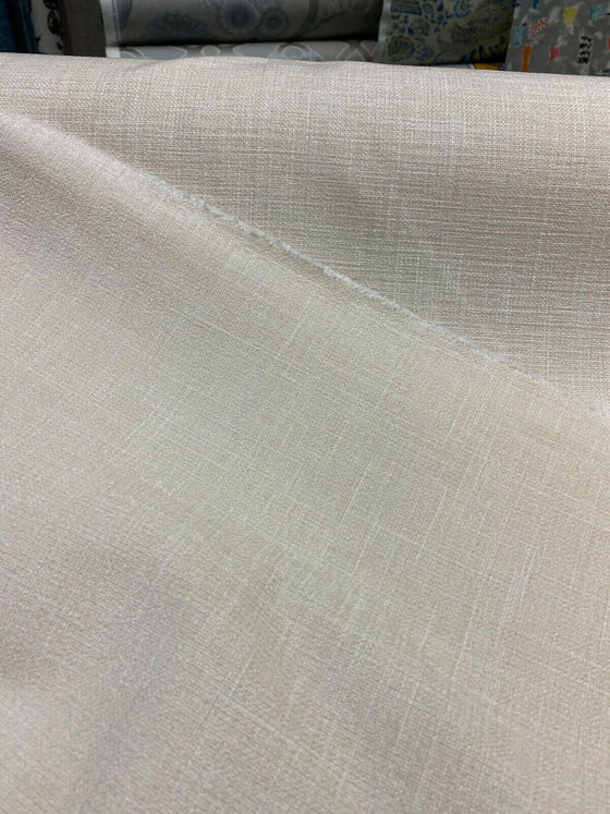 Roxy Cream Bisque Soft Chenille Upholstery Fabric By The Yard