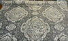 Eastview Steel Damask Swavelle Chenille Upholstery Fabric By The Yard