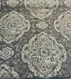 Eastview Steel Damask Swavelle Chenille Upholstery Fabric By The Yard