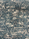 Mill Creek Beecher Aqua Teal Chenille Upholstery Fabric by the yard