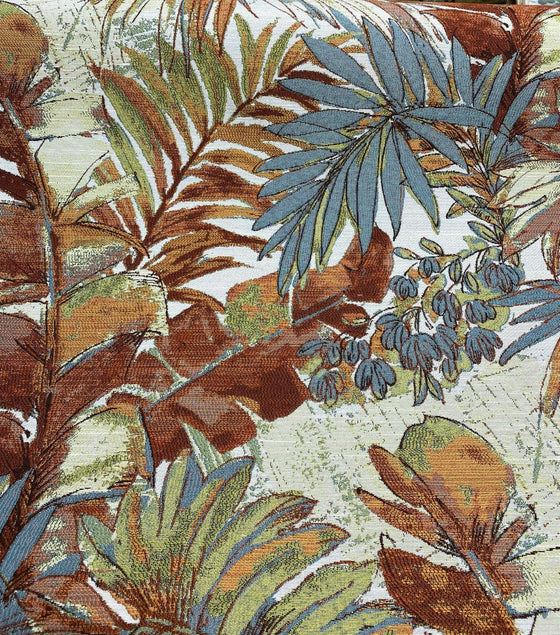 Jacquard Swavelle Mill Creek Shade Valley Rust Blue Green Fabric By The Yard