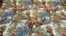  Jacquard Swavelle Mill Creek Shade Valley Rust Blue Green Fabric By The Yard
