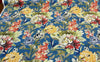 Outdoor Mill Creek Blue Swavelle Floral Fabric by the yard