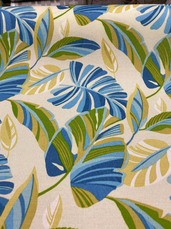 Blue Green Outdoor Plains Sunbrella Upholstery Fabric by the Yard E4653 -  KOVI Fabrics