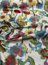 Swavelle Dewey Floral Petals Multi Confetti Jacquard Fabric By the yard
