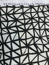 Waverly Genevieve Gorder Lattice Lace Inked Black Cotton Fabric By the Yard