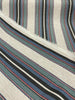 PK Lifestyle Yucatan Stripe Linen Marina Blue Fabric By the Yard