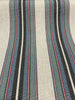 PK Lifestyle Yucatan Stripe Linen Marina Blue Fabric By the Yard