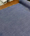 Blue Belgian Linen Fabric