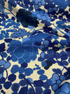 Waverly Blossom Indigo Blue Novogratz Fabric By the Yard