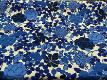  Waverly Blossom Indigo Blue Novogratz Fabric By the Yard