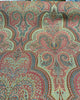 Robert Allen Damask Chenille Shahmin Cassis Pink Green Upholstery by the yard