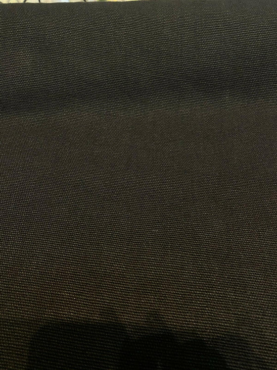 Black Belgian Linen Fabric