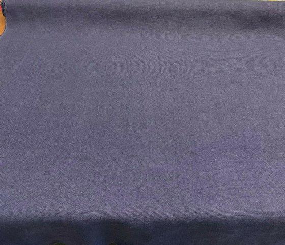 Blue Belgian linen fabric