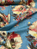 Swavelle Blue Rite Of Spring Flowers Fabric By the Yard