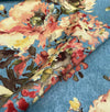 Swavelle Blue Rite Of Spring Flowers Fabric By the Yard