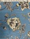 Swavelle Blue Haven Floral Silverdale Hillside Fabric By The Yard