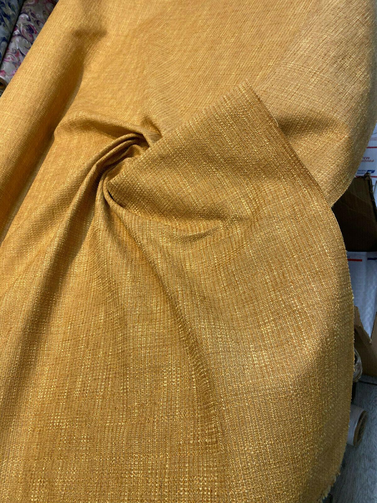 Yellow Chenille Upholstery Manhattan Sun Fabric By The Yard Affordable Home Fabrics