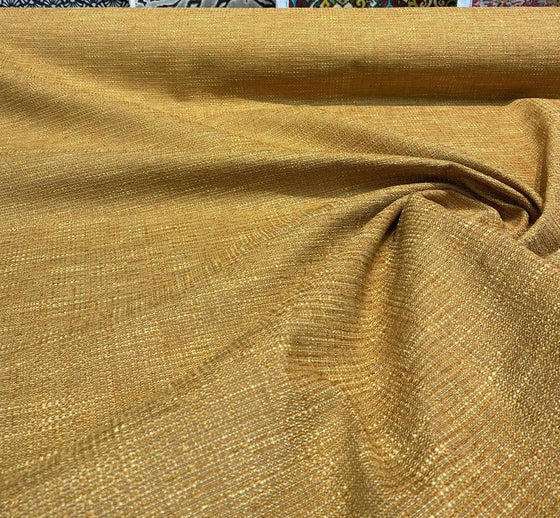 Manhattan Sun Yellow Chenille Upholstery Fabric By The Yard