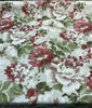 Lumi Floral Vintage Garden Cotton Drapery Upholstery Fabric by the yard