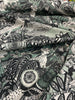 Jungle Toile Green Forest Drapery Upholstery Multipurpose Fabric by the yard
