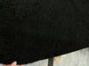 Italian Faux Sheepskin Black Sterling Upholstery Fabric
