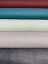 Jefferson Linen Gray Flint Drapery Upholstery Covington Fabric By the Yard