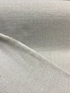 Chenille Performance Upholstery Supreme Sea Salt White Sampson Fabric by the yard